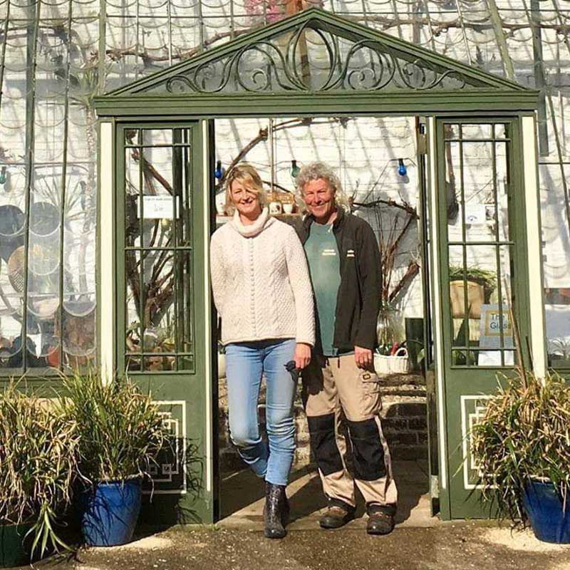 Phil & Janice Dadds, owners at Italianate Glasshouse, Ramsgate